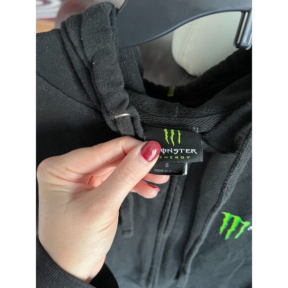 Official Monster Energy Zip Up Hoodie - Picture 6 of 6